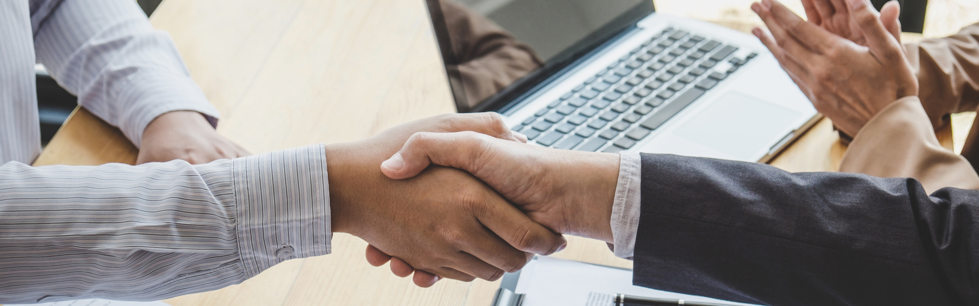 Healthcare job interview greeting